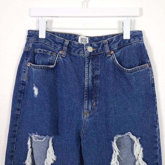 BDG Urban Outfitters Distressed High Waisted Jeans - Picture 4 of 12